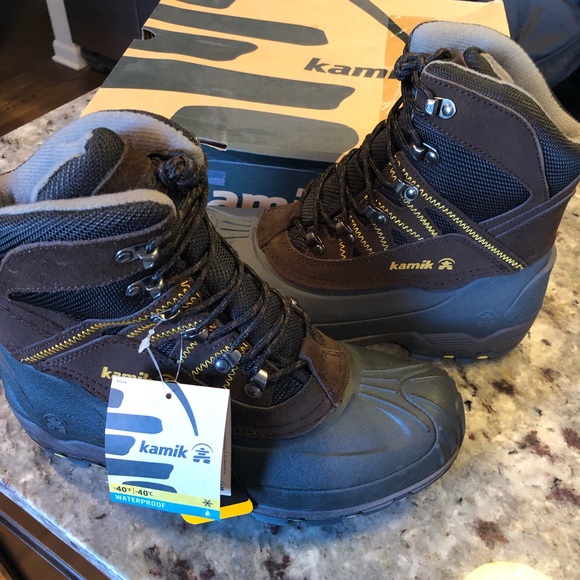 NWT Kamik Men’s Winter Boots - Picture 1 of 3